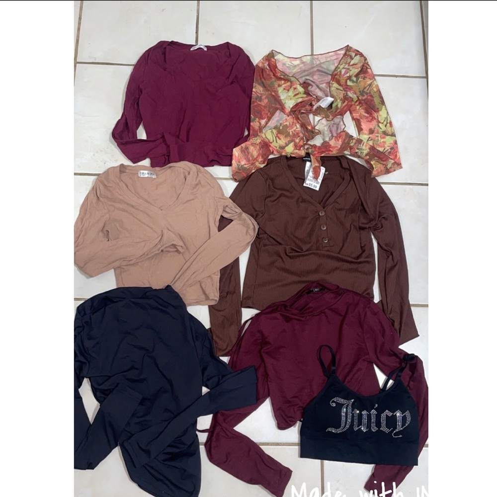 💕 CROP TOP BUNDLE ALL FOR $12 💕